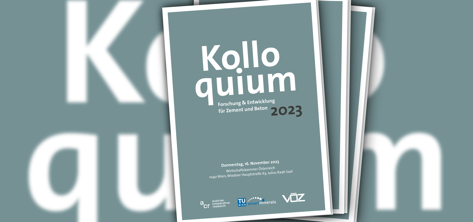 Kolloquium | Forschung & Entwicklung für Zement und Beton
